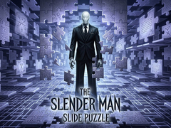 Mäng The Slender Man Slide puzzle