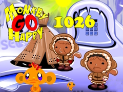 Mäng Monkey Go Happy Stage 1026