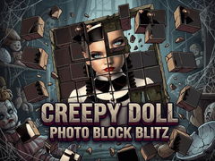Mäng Creepy Doll Photo Block Blitz