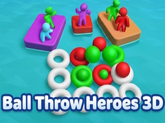 Mäng Ball Throw Heroes 3D