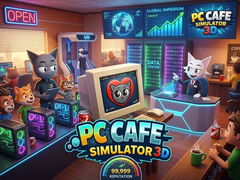 Mäng PC Cafe Simulator 3D