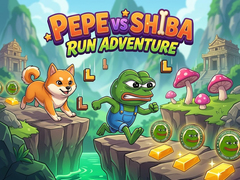 Mäng Pepe vs Shiba Run Adventure