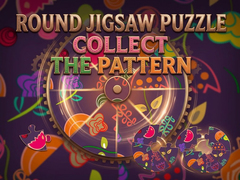 Mäng Round jigsaw Puzzle - Collect the Pattern