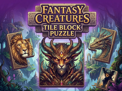 Mäng Fantasy Creatures Tile Block Puzzle