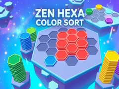 Mäng Zen Hexa Color Sort