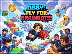 Mäng Obby: Fly for Brainrots!