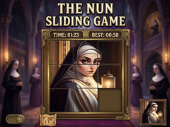 Mäng The Nun Sliding Game