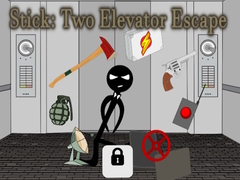 Mäng Stick: Two Elevator Escape