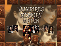 Mäng Vampires Memory Match