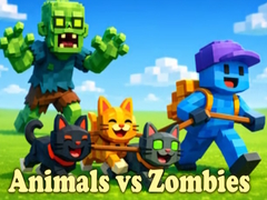 Mäng Animals vs Zombies