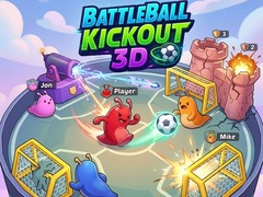 Mäng Battle Ball Kickout 3D
