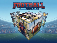 Mäng Football Cube Puzzle