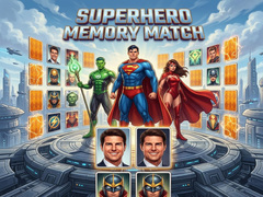 Mäng Superhero Memory Match