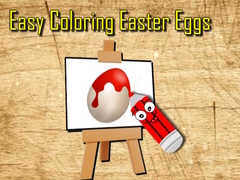 Mäng Easy Easter Coloring Eggs