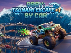 Mäng Obby: Tsunami Escape +1 by Car