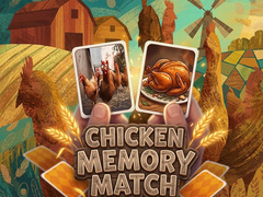 Mäng Chicken Memory Match