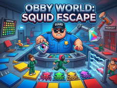 Mäng Obby World Squid Escape