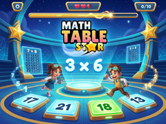 Mäng Math Table Star