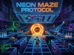 Mäng Neon Maze Protocol