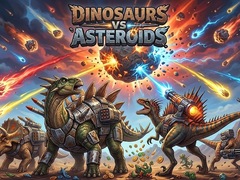 Mäng Dinosaurs vs Asteroids