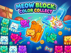 Mäng Meow Block: Color Collect