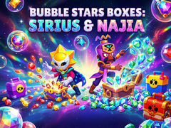Mäng Bubble Stars boxes: Sirius & Najia
