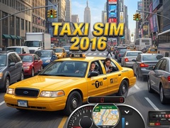 Mäng Taxi Sim 2016