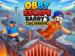 Mäng Obby - Escape Barry's Jail Parkour