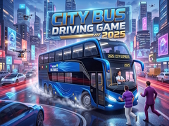 Mäng City Bus Driving game 2025