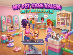 Mäng My Pet Care Salon: Obby Dress-Up 3D