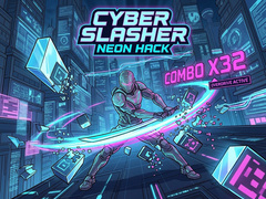 Mäng Cyber Slasher: Neon Hack