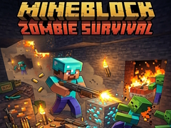 Mäng Mineblock Zombie Survival
