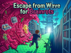 Mäng Escape from Wave for Brainrots