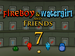 Mäng Fireboy & Watergirl 7: and Friends