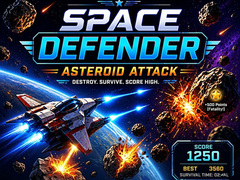 Mäng Space Defender: Asteroid Attack