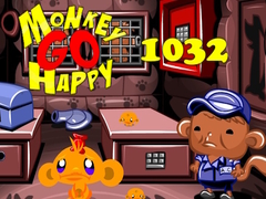 Mäng Monkey Go Happy Stage 1032