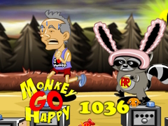 Mäng Monkey Go Happy Stage 1036