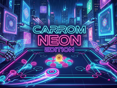 Mäng Carrom Neon Edition