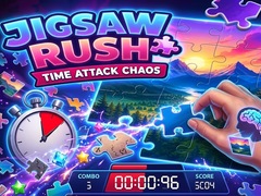 Mäng Jigsaw Rush Time Attack Chaos