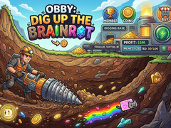Mäng Obby: Dig Up The Brainrot!