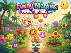 Mäng Funny Merges: Grow a Flower