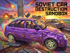 Mäng Soviet Car Destruction Sandbox