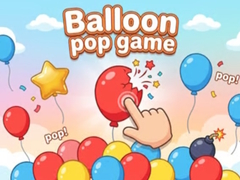 Mäng Balloon pop game