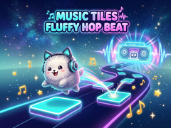 Mäng Music Tiles Fluffy Hop Beat