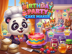 Mäng Birthday Party Cake Maker
