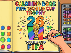 Mäng Coloring Book: FIFA World Cup Trophy