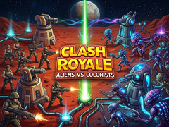 Mäng Clash Royale: Aliens Vs Colonists