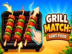 Mäng Grill Match: Sort Food