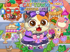 Mäng My Virtual Cat Town: Avatar Life 