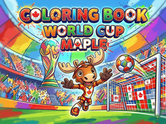 Mäng Coloring Book: World Cup Maple